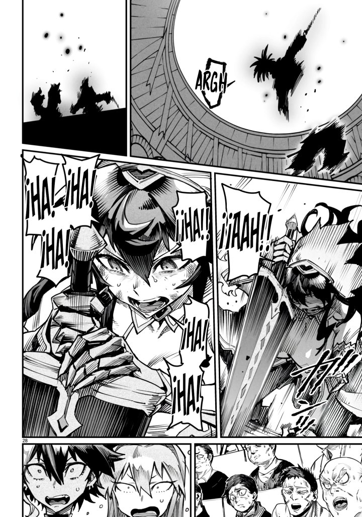 REENCARNADO EN UN COLISEO ~Utilizando la habilidad más débil para derrotar a las mujeres más fuertes y crear un harem de esclavas~ Capítulo 19 - Page 27