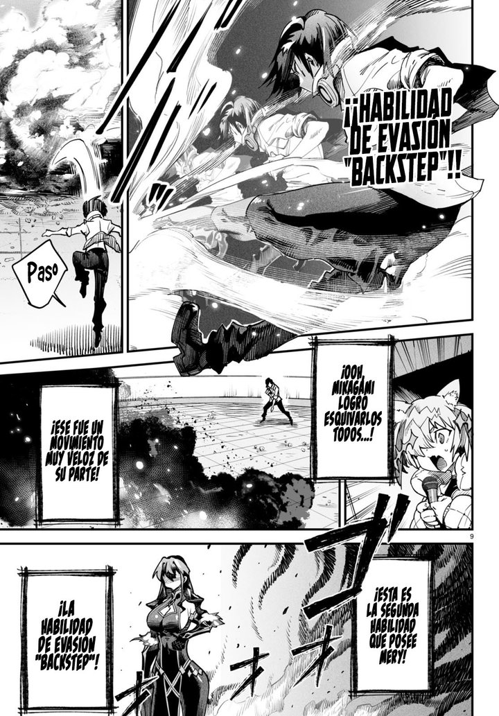 REENCARNADO EN UN COLISEO ~Utilizando la habilidad más débil para derrotar a las mujeres más fuertes y crear un harem de esclavas~ Capítulo 2 - Page 10