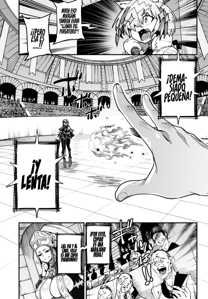 REENCARNADO EN UN COLISEO ~Utilizando la habilidad más débil para derrotar a las mujeres más fuertes y crear un harem de esclavas~ Capítulo 2 - Page 12