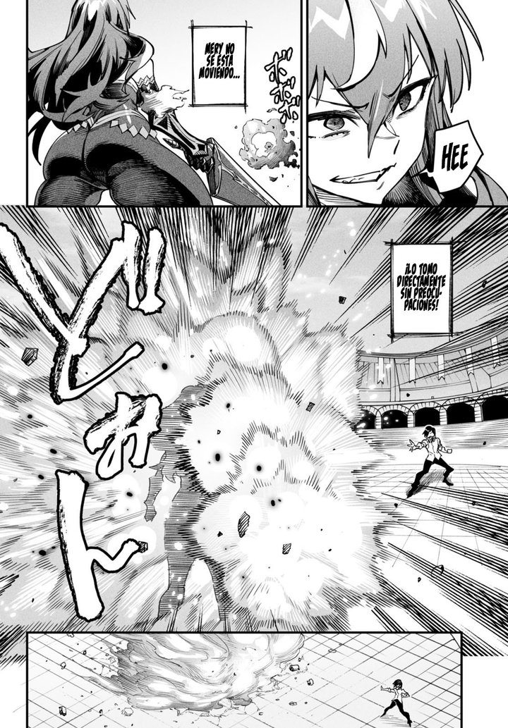 REENCARNADO EN UN COLISEO ~Utilizando la habilidad más débil para derrotar a las mujeres más fuertes y crear un harem de esclavas~ Capítulo 2 - Page 13