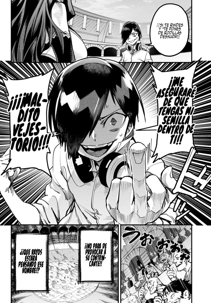 REENCARNADO EN UN COLISEO ~Utilizando la habilidad más débil para derrotar a las mujeres más fuertes y crear un harem de esclavas~ Capítulo 2 - Page 23