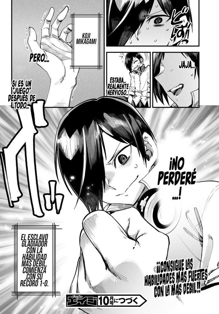 REENCARNADO EN UN COLISEO ~Utilizando la habilidad más débil para derrotar a las mujeres más fuertes y crear un harem de esclavas~ Capítulo 2 - Page 40