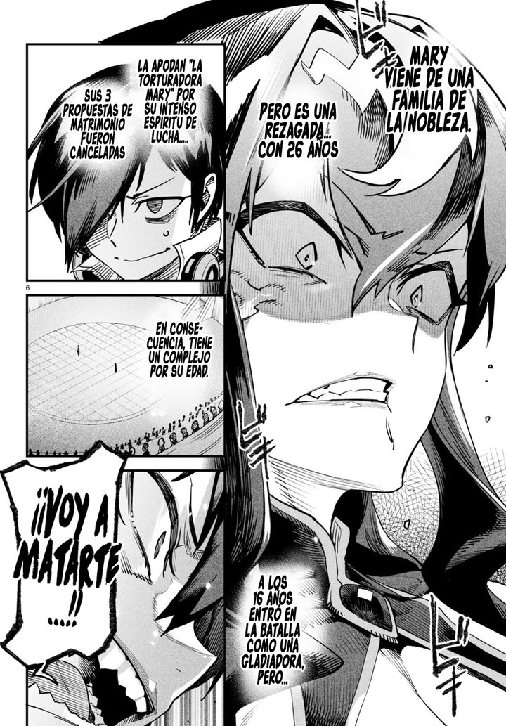 REENCARNADO EN UN COLISEO ~Utilizando la habilidad más débil para derrotar a las mujeres más fuertes y crear un harem de esclavas~ Capítulo 2 - Page 7