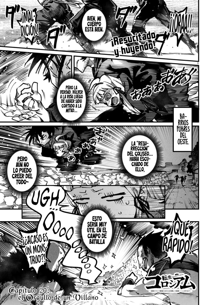 REENCARNADO EN UN COLISEO ~Utilizando la habilidad más débil para derrotar a las mujeres más fuertes y crear un harem de esclavas~ Capítulo 20 - Page 3