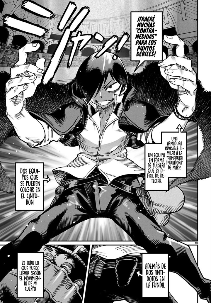 REENCARNADO EN UN COLISEO ~Utilizando la habilidad más débil para derrotar a las mujeres más fuertes y crear un harem de esclavas~ Capítulo 21 - Page 16