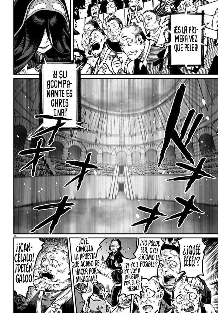 REENCARNADO EN UN COLISEO ~Utilizando la habilidad más débil para derrotar a las mujeres más fuertes y crear un harem de esclavas~ Capítulo 21 - Page 19