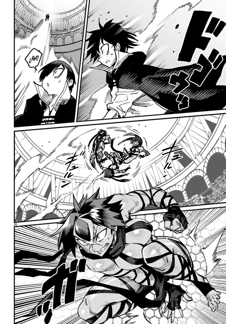 REENCARNADO EN UN COLISEO ~Utilizando la habilidad más débil para derrotar a las mujeres más fuertes y crear un harem de esclavas~ Capítulo 21 - Page 22