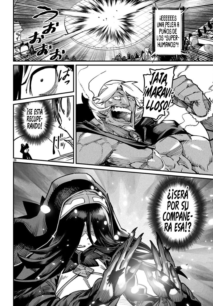 REENCARNADO EN UN COLISEO ~Utilizando la habilidad más débil para derrotar a las mujeres más fuertes y crear un harem de esclavas~ Capítulo 21 - Page 27