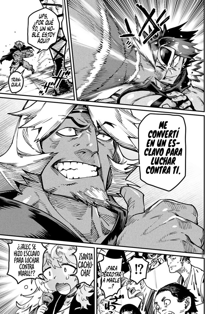 REENCARNADO EN UN COLISEO ~Utilizando la habilidad más débil para derrotar a las mujeres más fuertes y crear un harem de esclavas~ Capítulo 21 - Page 28