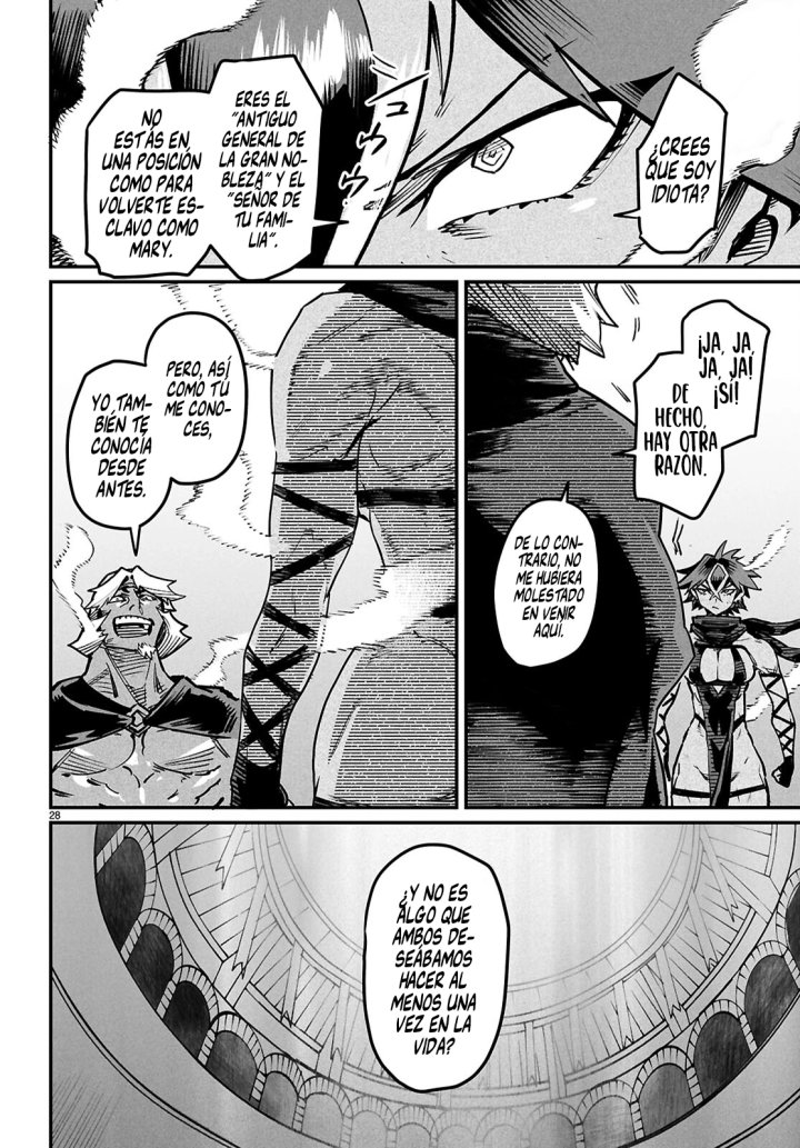 REENCARNADO EN UN COLISEO ~Utilizando la habilidad más débil para derrotar a las mujeres más fuertes y crear un harem de esclavas~ Capítulo 21 - Page 29