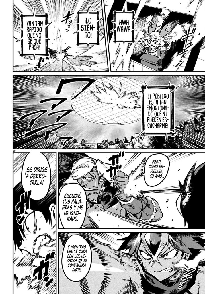 REENCARNADO EN UN COLISEO ~Utilizando la habilidad más débil para derrotar a las mujeres más fuertes y crear un harem de esclavas~ Capítulo 21 - Page 31