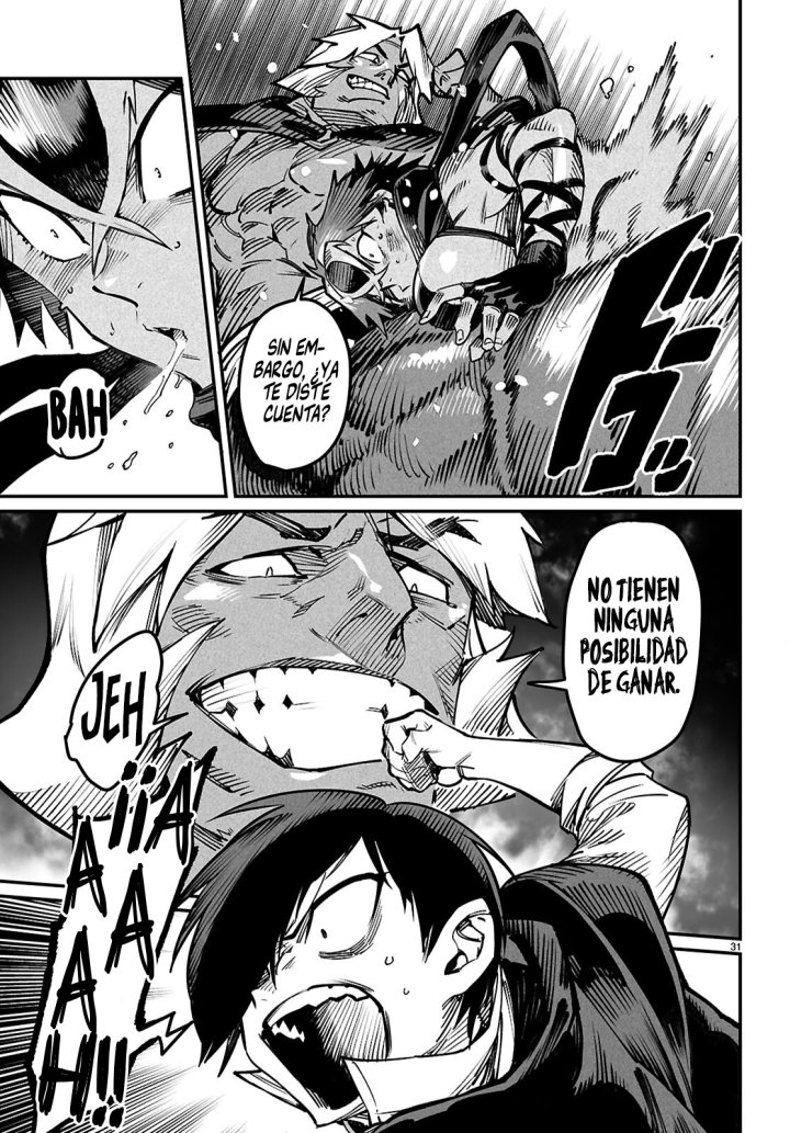 REENCARNADO EN UN COLISEO ~Utilizando la habilidad más débil para derrotar a las mujeres más fuertes y crear un harem de esclavas~ Capítulo 21 - Page 32