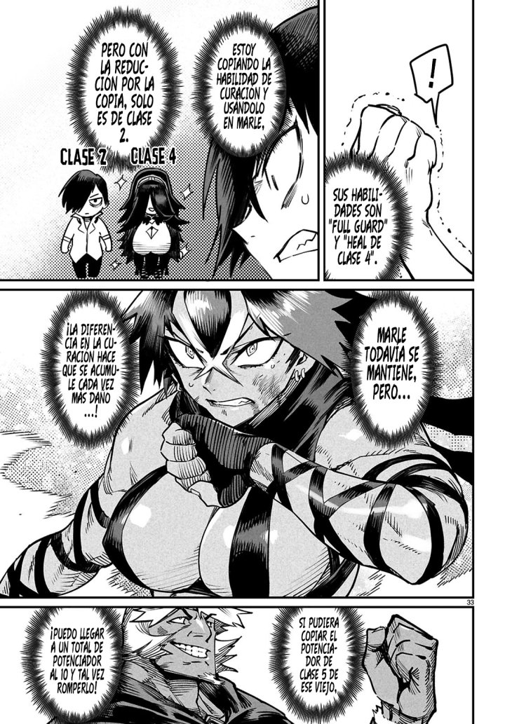 REENCARNADO EN UN COLISEO ~Utilizando la habilidad más débil para derrotar a las mujeres más fuertes y crear un harem de esclavas~ Capítulo 21 - Page 34