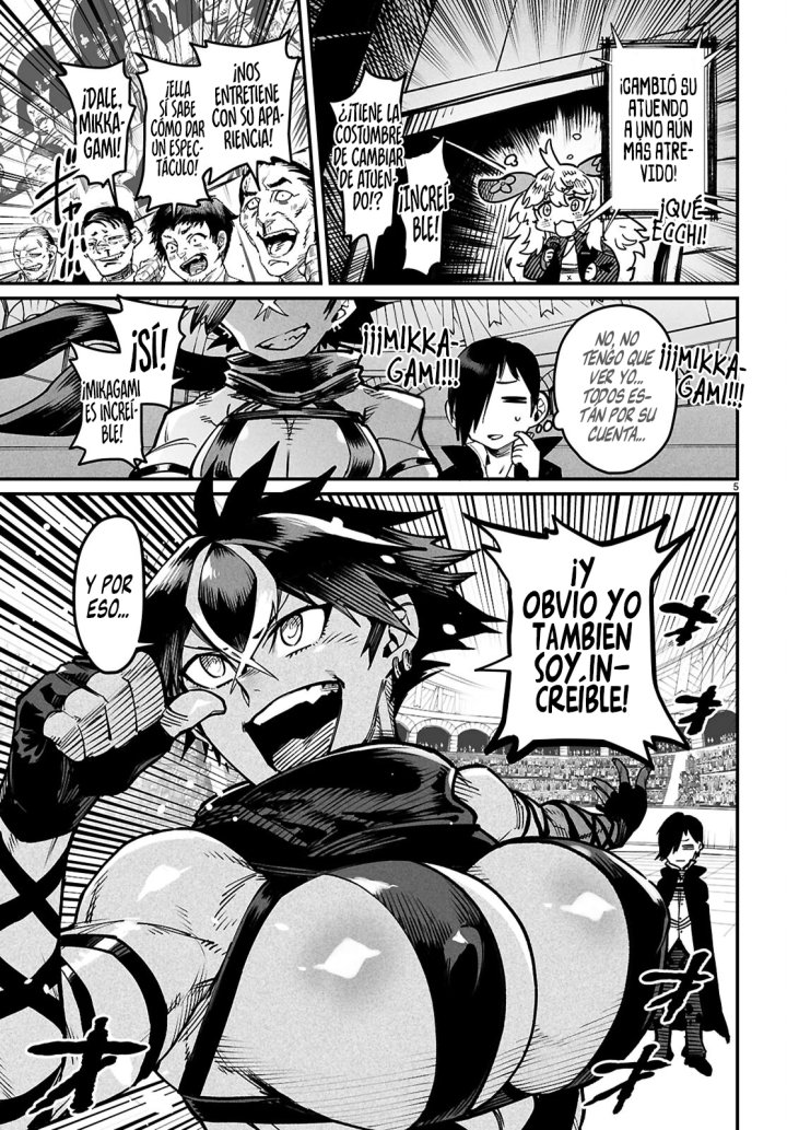 REENCARNADO EN UN COLISEO ~Utilizando la habilidad más débil para derrotar a las mujeres más fuertes y crear un harem de esclavas~ Capítulo 21 - Page 8