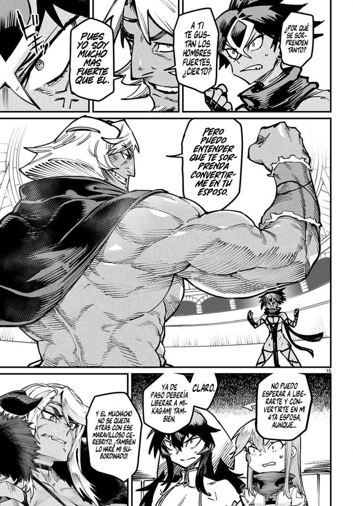 REENCARNADO EN UN COLISEO ~Utilizando la habilidad más débil para derrotar a las mujeres más fuertes y crear un harem de esclavas~ Capítulo 22 - Page 16