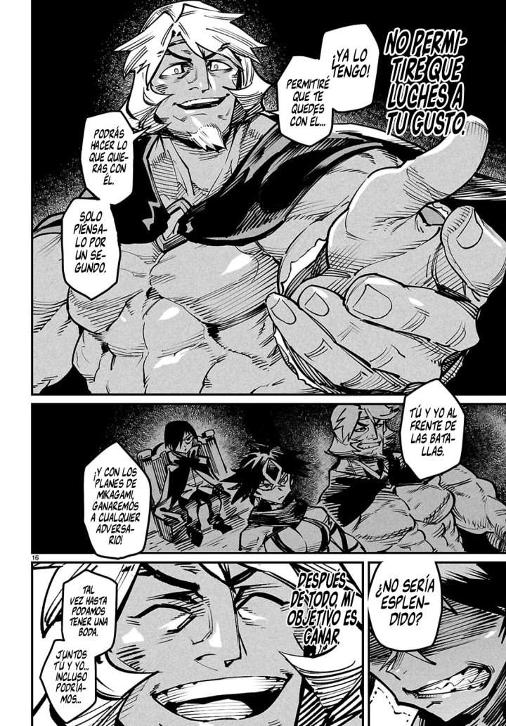 REENCARNADO EN UN COLISEO ~Utilizando la habilidad más débil para derrotar a las mujeres más fuertes y crear un harem de esclavas~ Capítulo 22 - Page 17