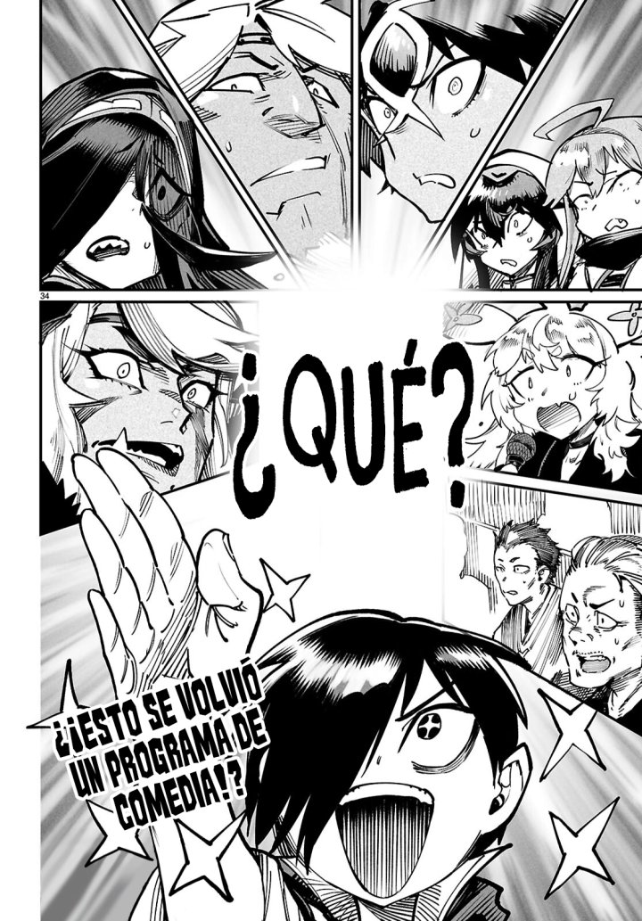 REENCARNADO EN UN COLISEO ~Utilizando la habilidad más débil para derrotar a las mujeres más fuertes y crear un harem de esclavas~ Capítulo 22 - Page 36