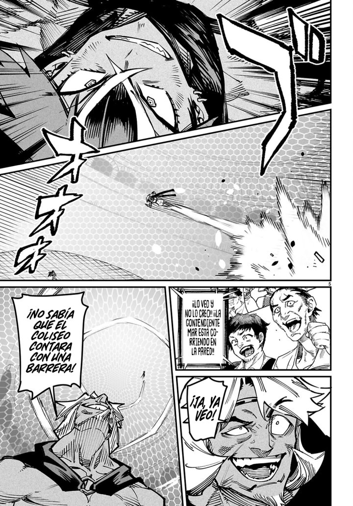 REENCARNADO EN UN COLISEO ~Utilizando la habilidad más débil para derrotar a las mujeres más fuertes y crear un harem de esclavas~ Capítulo 22 - Page 7