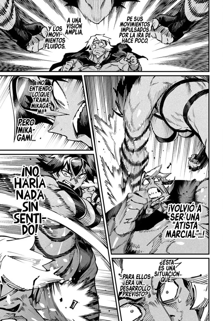 REENCARNADO EN UN COLISEO ~Utilizando la habilidad más débil para derrotar a las mujeres más fuertes y crear un harem de esclavas~ Capítulo 23 - Page 13