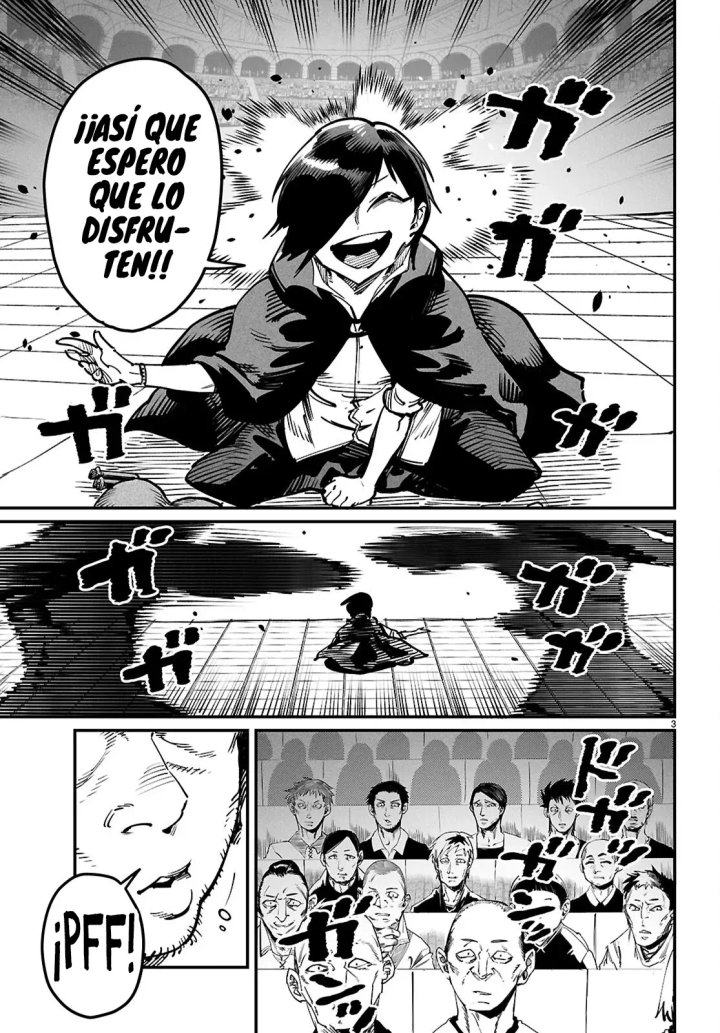 REENCARNADO EN UN COLISEO ~Utilizando la habilidad más débil para derrotar a las mujeres más fuertes y crear un harem de esclavas~ Capítulo 23 - Page 9