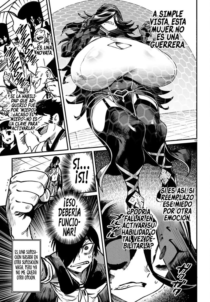 REENCARNADO EN UN COLISEO ~Utilizando la habilidad más débil para derrotar a las mujeres más fuertes y crear un harem de esclavas~ Capítulo 24 - Page 17