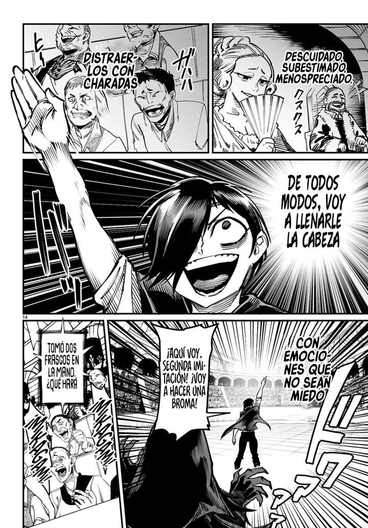 REENCARNADO EN UN COLISEO ~Utilizando la habilidad más débil para derrotar a las mujeres más fuertes y crear un harem de esclavas~ Capítulo 24 - Page 18