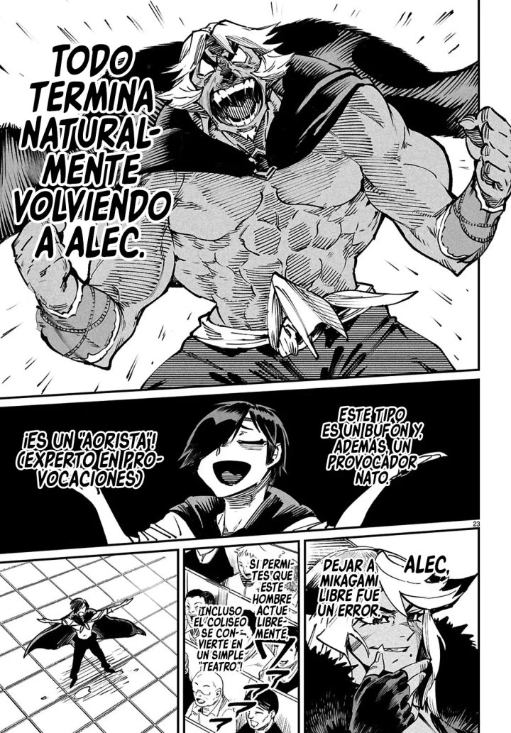 REENCARNADO EN UN COLISEO ~Utilizando la habilidad más débil para derrotar a las mujeres más fuertes y crear un harem de esclavas~ Capítulo 24 - Page 26