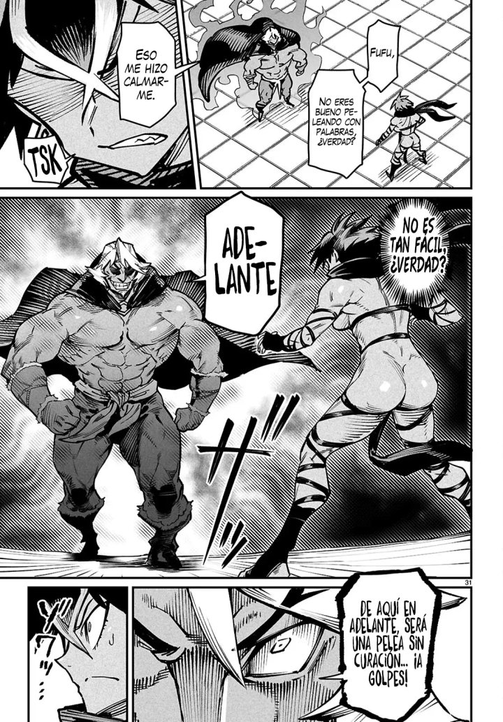 REENCARNADO EN UN COLISEO ~Utilizando la habilidad más débil para derrotar a las mujeres más fuertes y crear un harem de esclavas~ Capítulo 24 - Page 34