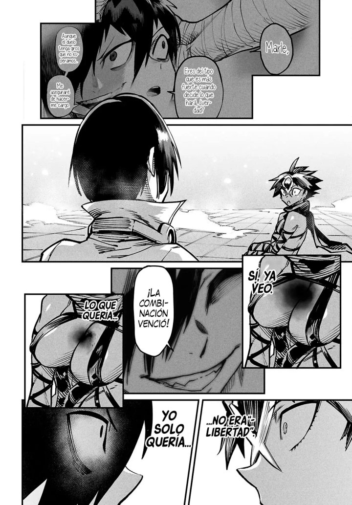 REENCARNADO EN UN COLISEO ~Utilizando la habilidad más débil para derrotar a las mujeres más fuertes y crear un harem de esclavas~ Capítulo 25 - Page 34
