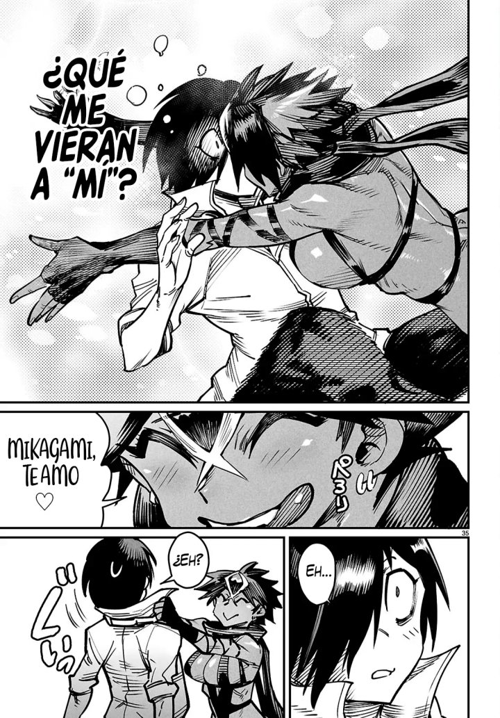 REENCARNADO EN UN COLISEO ~Utilizando la habilidad más débil para derrotar a las mujeres más fuertes y crear un harem de esclavas~ Capítulo 25 - Page 35
