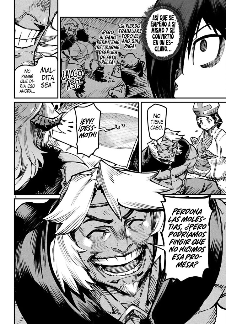 REENCARNADO EN UN COLISEO ~Utilizando la habilidad más débil para derrotar a las mujeres más fuertes y crear un harem de esclavas~ Capítulo 26 - Page 10