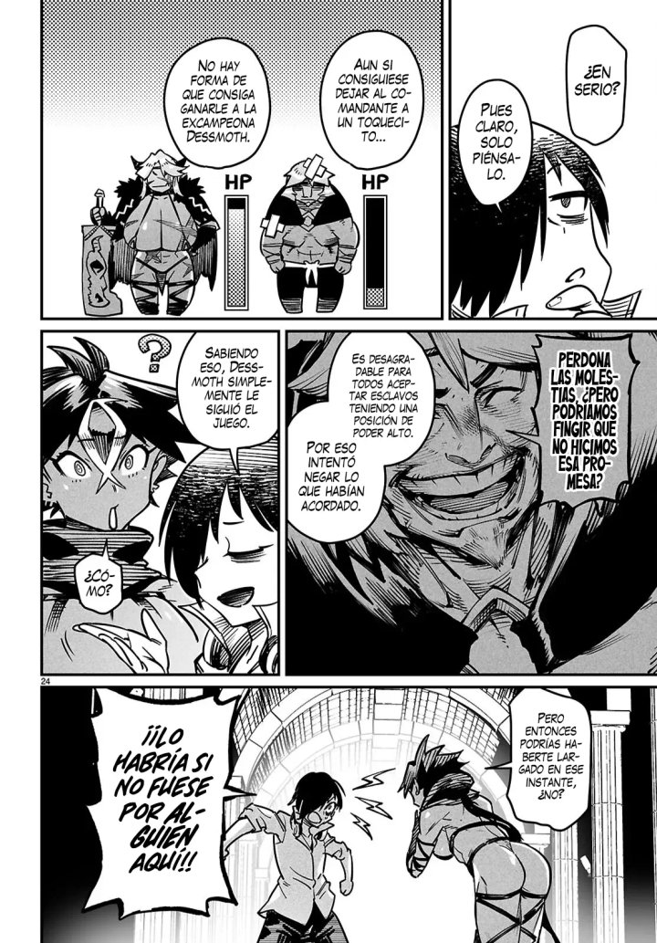 REENCARNADO EN UN COLISEO ~Utilizando la habilidad más débil para derrotar a las mujeres más fuertes y crear un harem de esclavas~ Capítulo 26 - Page 26