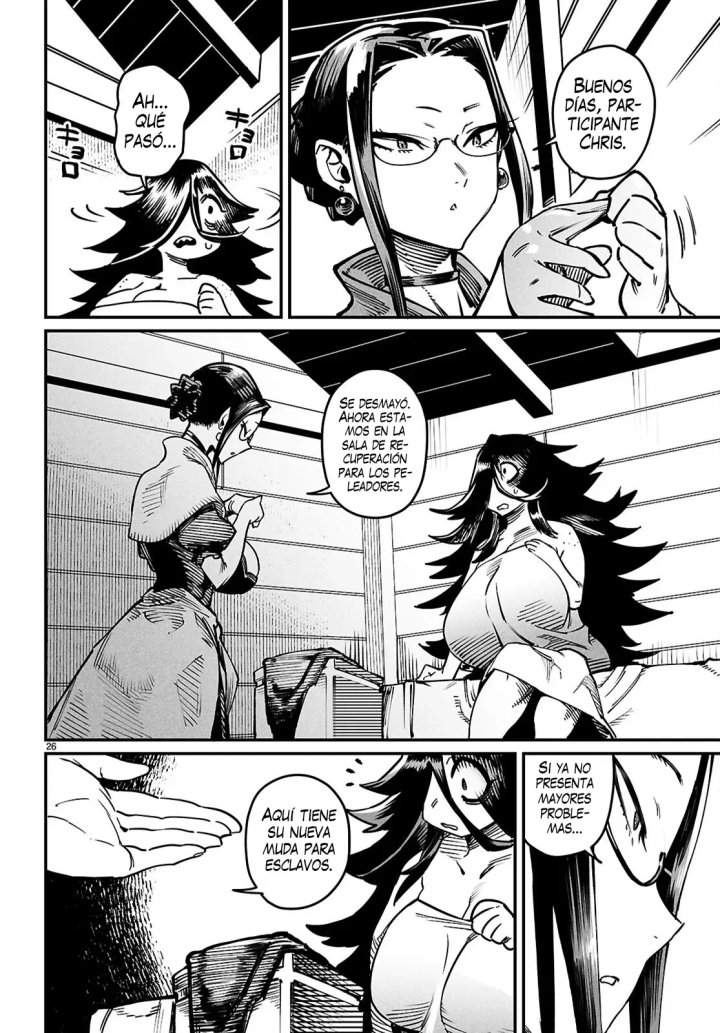 REENCARNADO EN UN COLISEO ~Utilizando la habilidad más débil para derrotar a las mujeres más fuertes y crear un harem de esclavas~ Capítulo 26 - Page 28