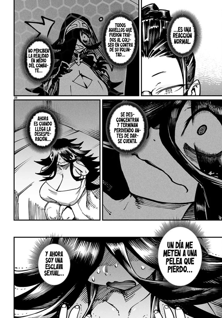 REENCARNADO EN UN COLISEO ~Utilizando la habilidad más débil para derrotar a las mujeres más fuertes y crear un harem de esclavas~ Capítulo 26 - Page 30