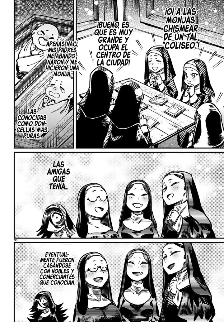 REENCARNADO EN UN COLISEO ~Utilizando la habilidad más débil para derrotar a las mujeres más fuertes y crear un harem de esclavas~ Capítulo 26 - Page 32