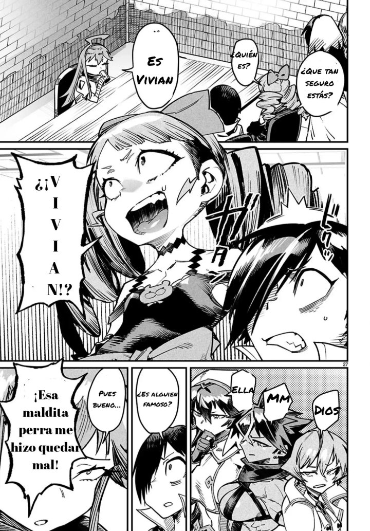REENCARNADO EN UN COLISEO ~Utilizando la habilidad más débil para derrotar a las mujeres más fuertes y crear un harem de esclavas~ Capítulo 27 - Page 28