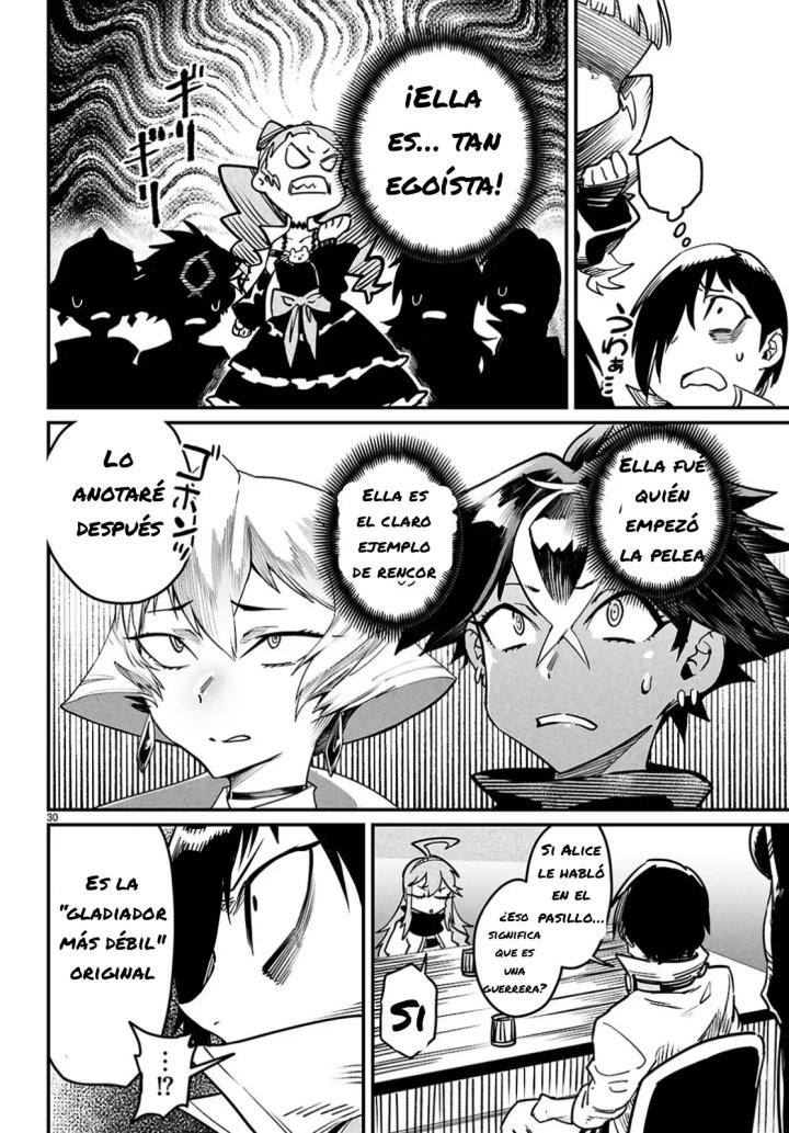 REENCARNADO EN UN COLISEO ~Utilizando la habilidad más débil para derrotar a las mujeres más fuertes y crear un harem de esclavas~ Capítulo 27 - Page 31