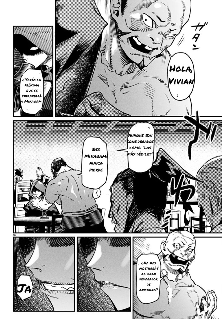 REENCARNADO EN UN COLISEO ~Utilizando la habilidad más débil para derrotar a las mujeres más fuertes y crear un harem de esclavas~ Capítulo 27 - Page 33