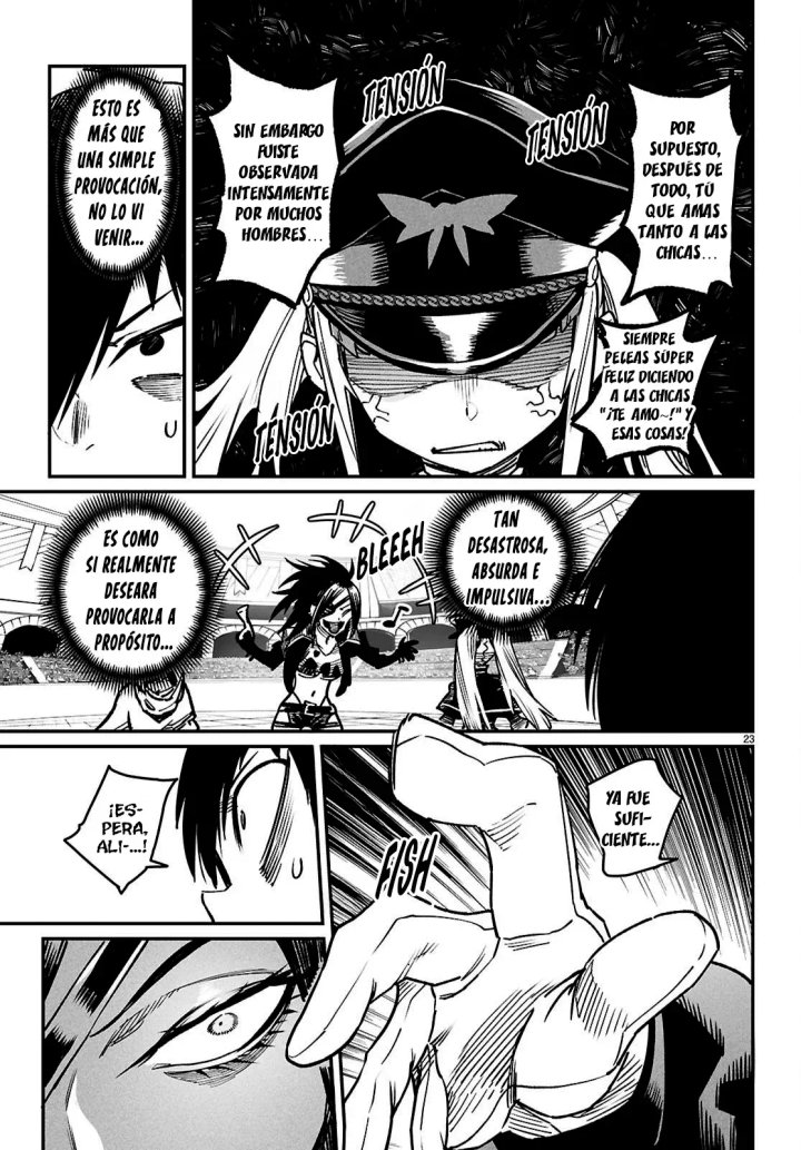 REENCARNADO EN UN COLISEO ~Utilizando la habilidad más débil para derrotar a las mujeres más fuertes y crear un harem de esclavas~ Capítulo 28 - Page 27
