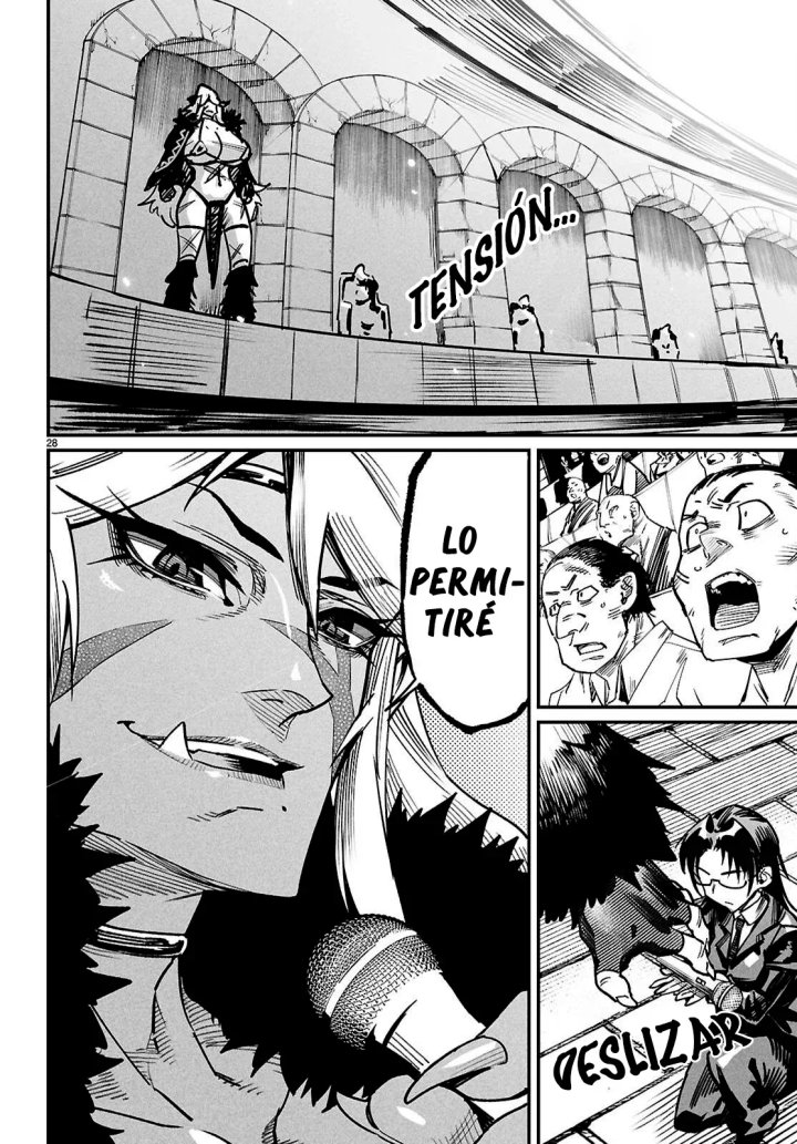 REENCARNADO EN UN COLISEO ~Utilizando la habilidad más débil para derrotar a las mujeres más fuertes y crear un harem de esclavas~ Capítulo 28 - Page 32