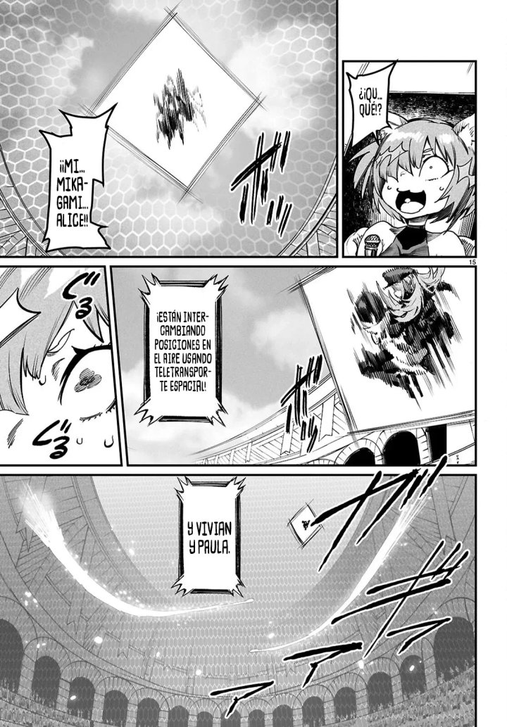 REENCARNADO EN UN COLISEO ~Utilizando la habilidad más débil para derrotar a las mujeres más fuertes y crear un harem de esclavas~ Capítulo 29 - Page 15