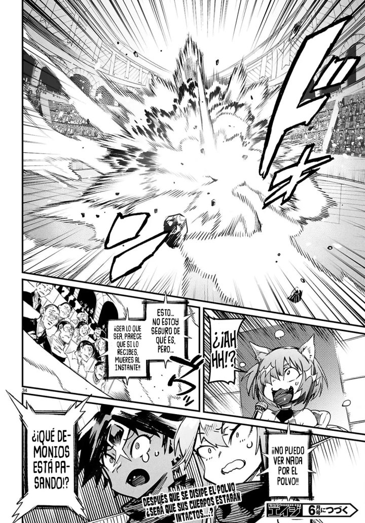 REENCARNADO EN UN COLISEO ~Utilizando la habilidad más débil para derrotar a las mujeres más fuertes y crear un harem de esclavas~ Capítulo 29 - Page 32