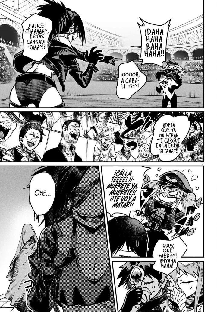 REENCARNADO EN UN COLISEO ~Utilizando la habilidad más débil para derrotar a las mujeres más fuertes y crear un harem de esclavas~ Capítulo 29 - Page 8
