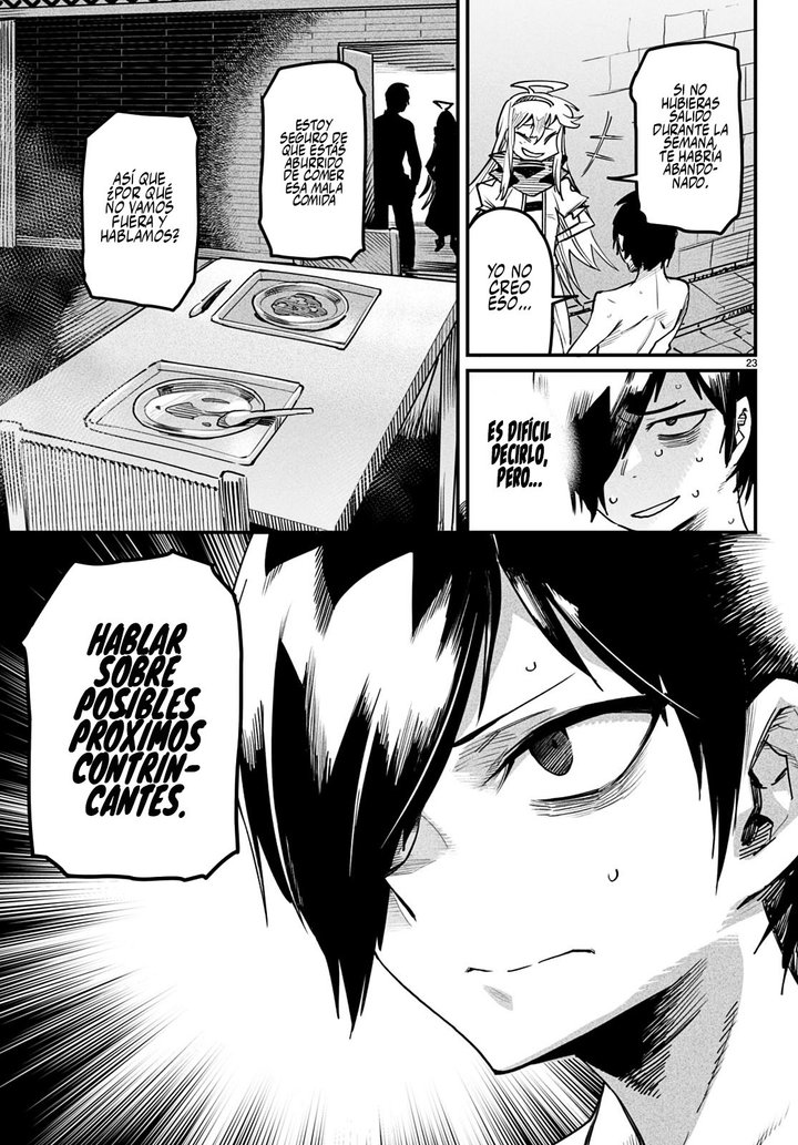 REENCARNADO EN UN COLISEO ~Utilizando la habilidad más débil para derrotar a las mujeres más fuertes y crear un harem de esclavas~ Capítulo 3 - Page 24