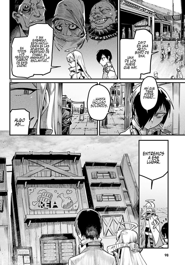 REENCARNADO EN UN COLISEO ~Utilizando la habilidad más débil para derrotar a las mujeres más fuertes y crear un harem de esclavas~ Capítulo 3 - Page 26