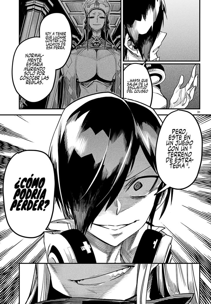REENCARNADO EN UN COLISEO ~Utilizando la habilidad más débil para derrotar a las mujeres más fuertes y crear un harem de esclavas~ Capítulo 3 - Page 31