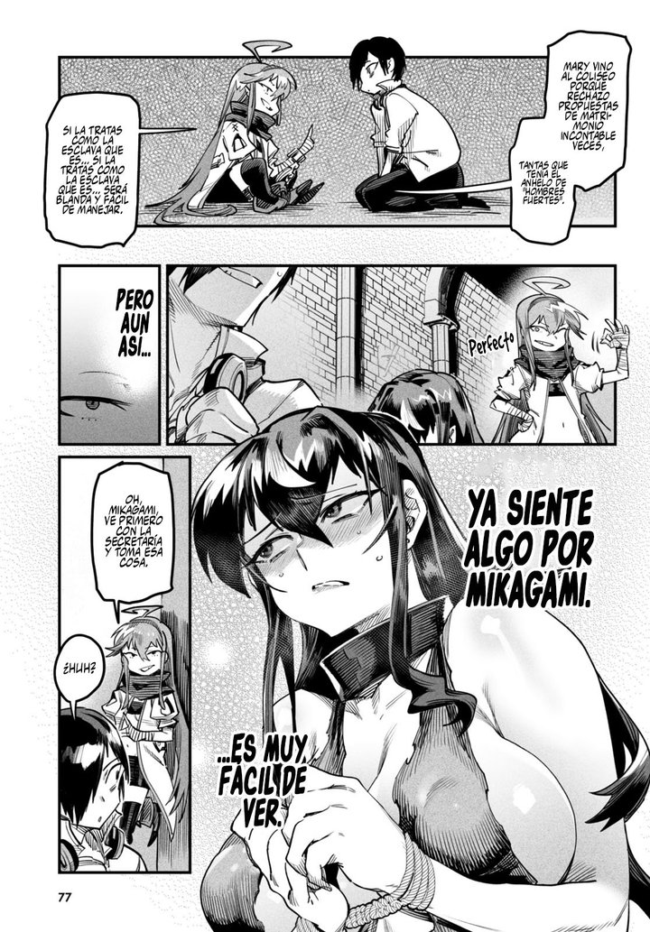 REENCARNADO EN UN COLISEO ~Utilizando la habilidad más débil para derrotar a las mujeres más fuertes y crear un harem de esclavas~ Capítulo 3 - Page 6