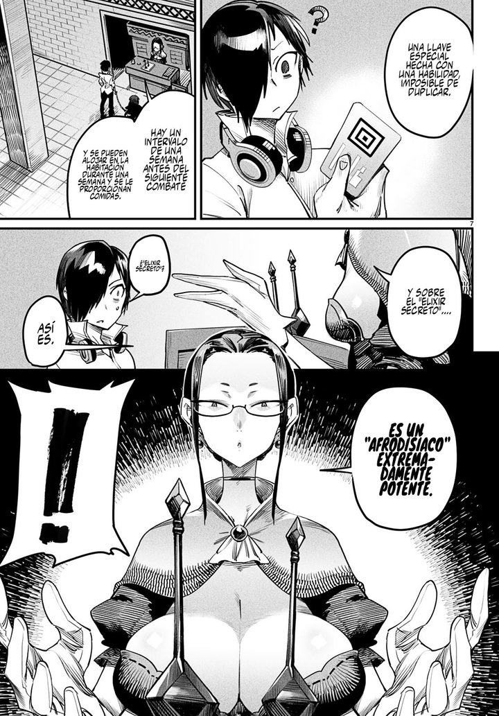 REENCARNADO EN UN COLISEO ~Utilizando la habilidad más débil para derrotar a las mujeres más fuertes y crear un harem de esclavas~ Capítulo 3 - Page 8