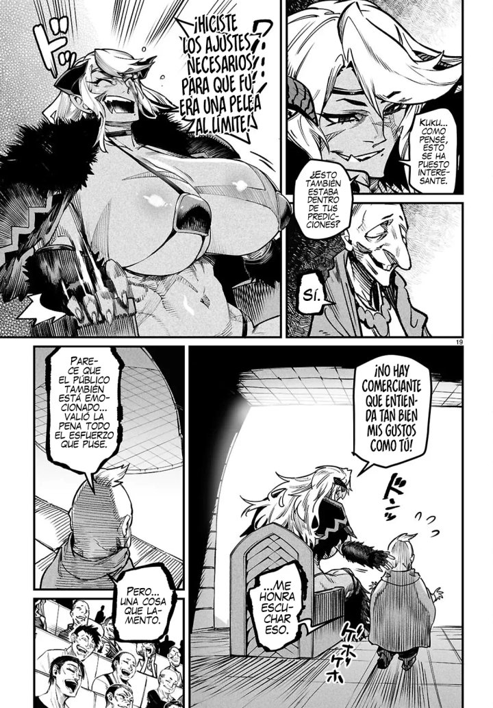 REENCARNADO EN UN COLISEO ~Utilizando la habilidad más débil para derrotar a las mujeres más fuertes y crear un harem de esclavas~ Capítulo 30 - Page 20