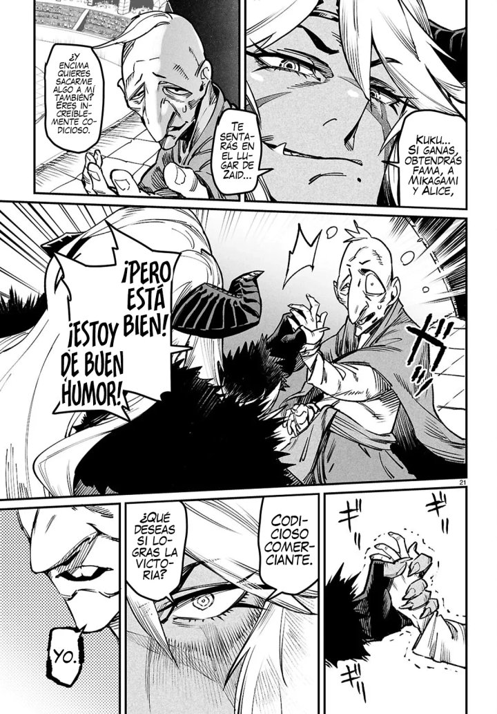 REENCARNADO EN UN COLISEO ~Utilizando la habilidad más débil para derrotar a las mujeres más fuertes y crear un harem de esclavas~ Capítulo 30 - Page 22